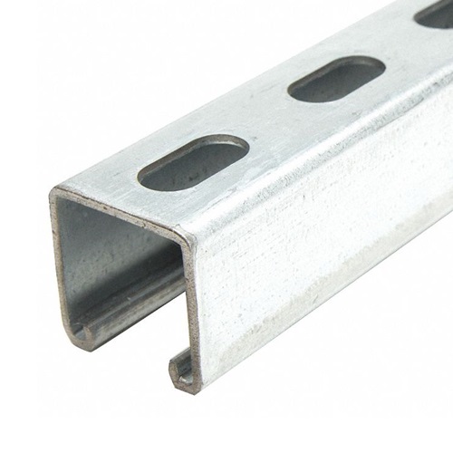 [STR-41-41-2.5-PG-3M] 41 X 41mm PRE-GALV SLOTTED STRUT (3MTR)