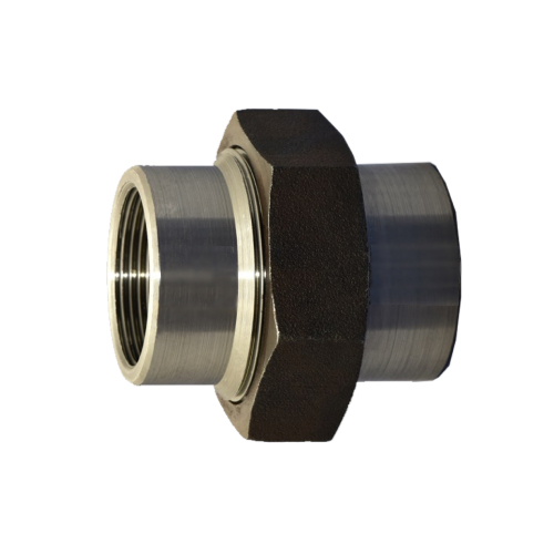 [HW-NB-BSP-UNI-32-BLK]    DN32 (1.1/4" NB) BSP BLACK HEAVY WEIGHT STEEL UNION