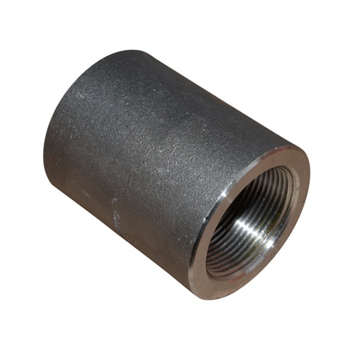 [CS-NB-BSPT-3K-SOC-6-A105N-BLK]    DN6 (1/8" NB) BSPT 3000# FS EQUAL COUPLING A105N