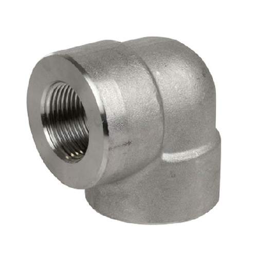 [CS-NB-BSPT-3K-ELB-90-6-A105N-BLK]    DN6 (⅛" NB) BSPT 3000# FS FXF ELBOW 90° A105N