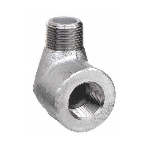 [CS-NB-BSPT-3K-ELB-MF-90-6-A105N-GAL]    DN6 (⅛" NB) BSPT GALVANISED 3000# FS MXF ELBOW 90° A105N