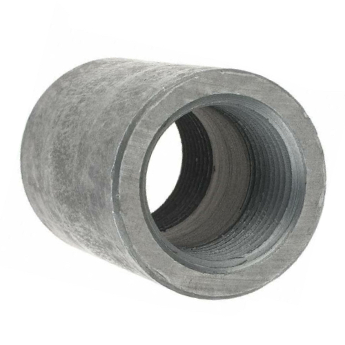 [CS-NB-BSPT-3K-SOC-6-A105N-GAL]    DN6 (1/8" NB) BSPT GALVANISED 3000# FS EQUAL COUPLING A105N