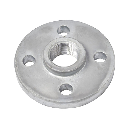 [CS-NB-FLA-20-RF-SCR-PN6-S235JR-GAL]   DN20 (3/4" NB) PN6 RF BSPP THREADED FLANGE S235JR GALVANISED