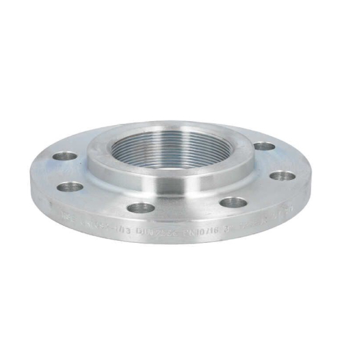 [CS-NB-FLA-100-RF-SCR-P16-S235JR-GAL]  DN100 (4" NB) PN16 RF BSPP THREADED FLANGE S235JR GALVANISED