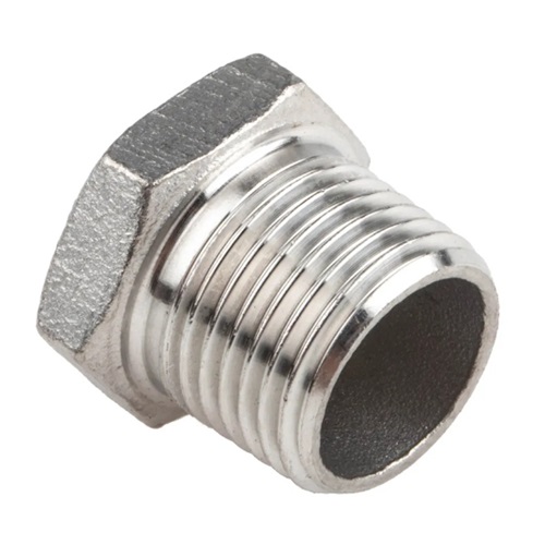 [SS-NB-BSP-150-HPLU-100-316]  DN100 (4" NB) BSP 150# HEX HEAD PLUG SS 316