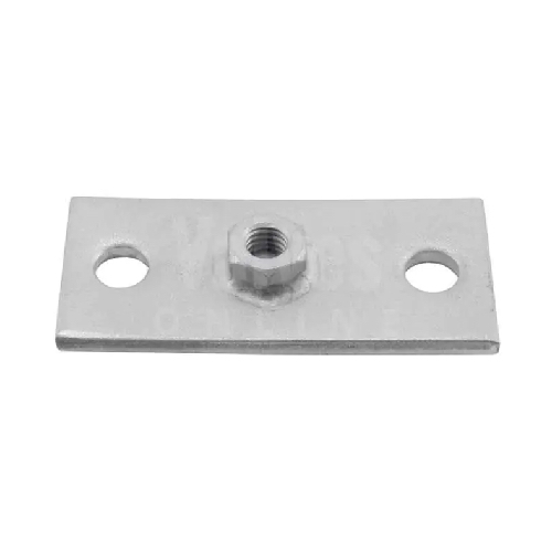 [SS-BP-M10-FEM]  M8/M10 (DUAL) FEMALE BOSSED STAINLESS STEEL BACKPLATE SS 316 (A4)