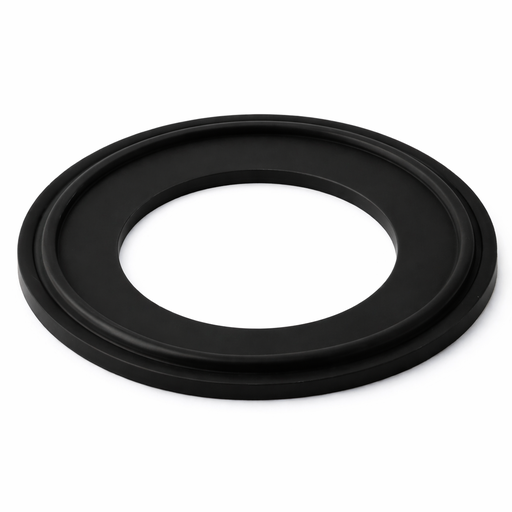 [SS-HYG-TRI-SEA-38.1-EPD-BLK] 1.50" OD CLAMP UNION BLACK EPDM O RING (CLAMP PART 3 OF 3)
