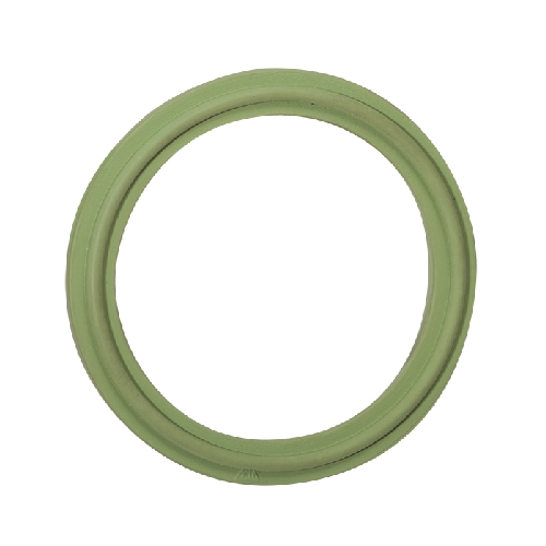 [SS-HYG-TRI-SEA-25.4-VIT] 1.00" OD CLAMP UNION GREEN VITON O RING (CLAMP PART 3 OF 3)