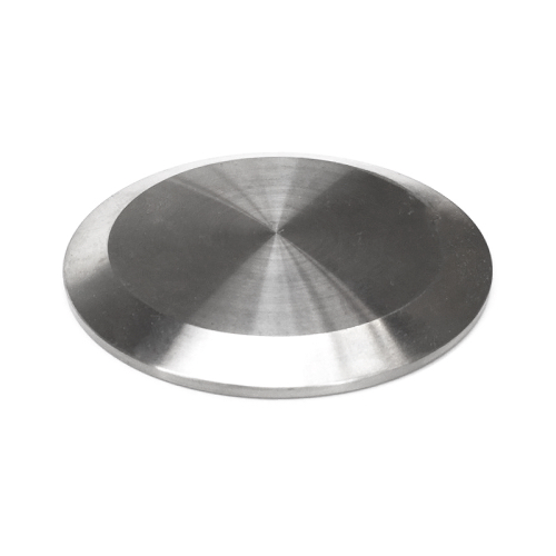 [SS-HYG-TRI-BLA-76.2-316] 3.00" OD CLAMP UNION BLANK SS 316