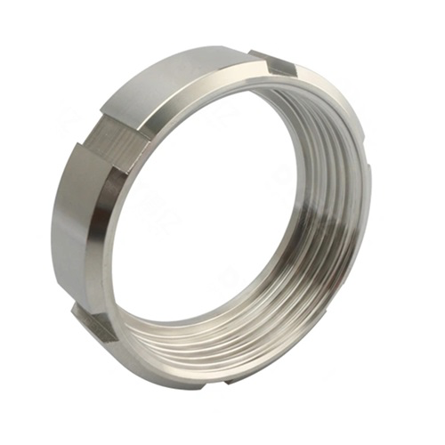 [SS-HYG-DIN-NUT-63.5-304] 2.50" OD DIN UNION NUT SS 304 (DIN PART 1 OF 4)