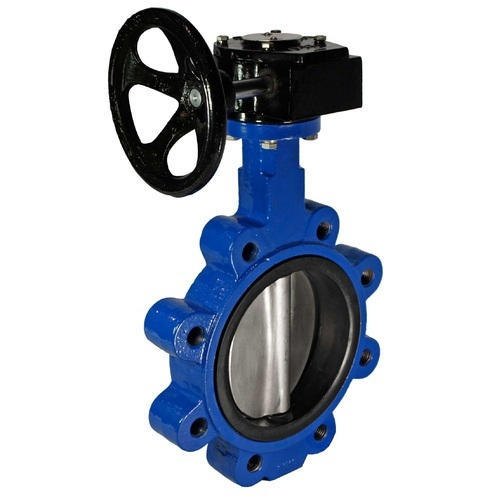 [DI-VAL-BFL-P16-LUG-350-EPD-SS-GBO]  DN350 (14" NB) PN16 LUGGED & TAPPED  GEARBOX OP. BUTTERFLY VALVE (EPDM/SS) DUCTILE IRON