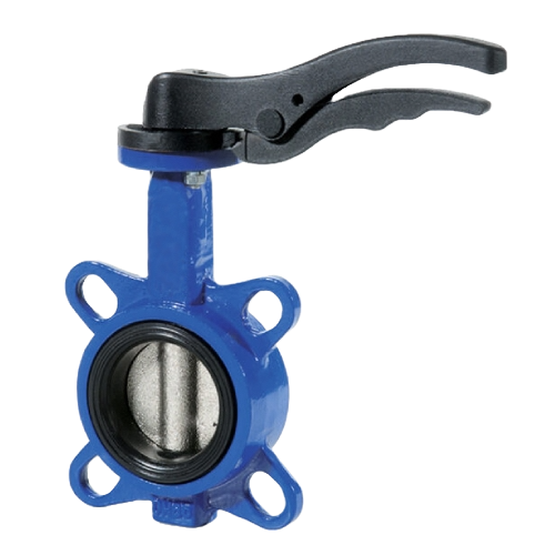 [DI-VAL-BFL-WAF-150-EPD-SS]  DN150 (6" NB) MULTI FLANGE WAFER PATTERN LEVER OP. BUTTERFLY VALVE (EPDM/SS) DUCTILE IRON