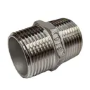 [SS-NB-BSP-150-HNI-8-316] DN8 (1/4" NB) BSP 150# HEX NIPPLE SS 316