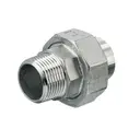 [SS-NB-BSP-150-MF-UNIF-32-316] DN32 (1.1/4" NB) BSPT X BSPP 150# (MXF) FLAT SEAT UNION SS 316 C/W PTFE SEAL