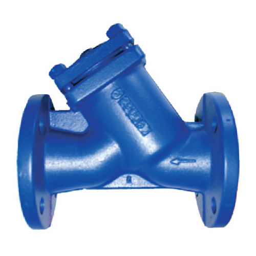 [CI-VAL-STR-P16-125-SS]  DN125 (3" NB) FLANGED CAST IRON WRAS APPROVE Y TYPE STRAINER 