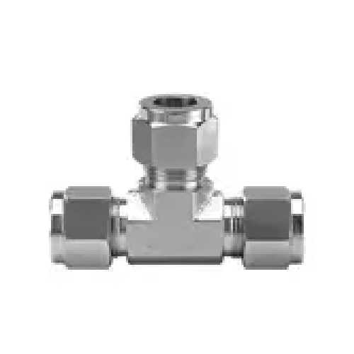 [SS-HYD-COM-TEE-12.7-316] 1/2" OD COMPRESSION EQUAL TEE T.F. SS 316