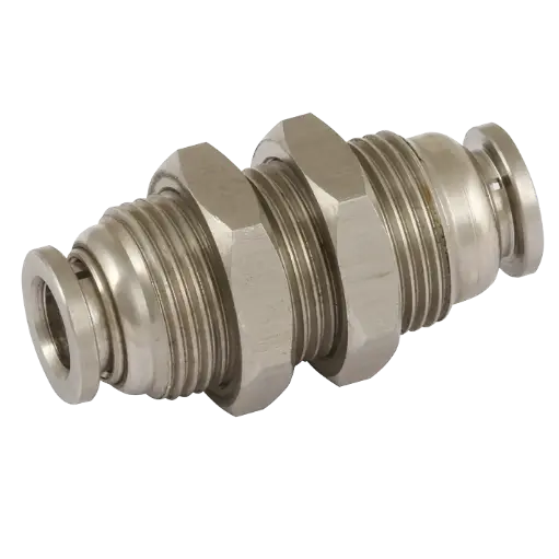 [PF-BULK-6-SS] 6MM PUSHFIT BULKHEAD STAINLESS STEEL