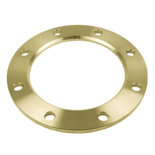 [SS-MET-BRN-P16-125-139.7-BZP] DN125 (5" NB) PN16 CHAMF. FF BACKING RING BORED 139.7mm ID 10mm THK BZP