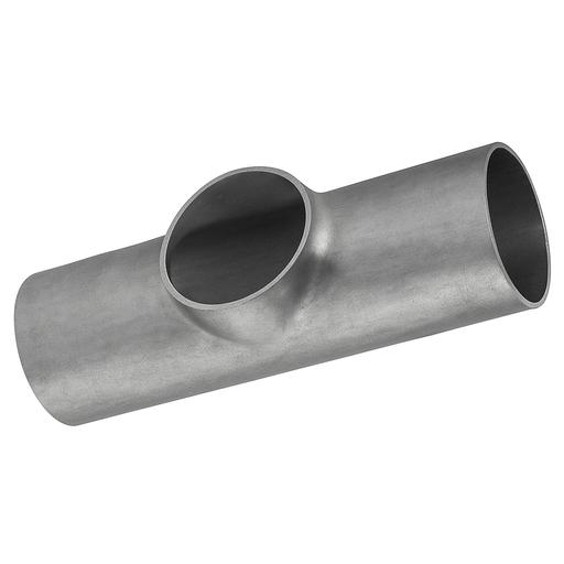 [SS-HYG-PET-129X2.0-316-DES] DN129mm OD HYGIENIC PULLED EQUAL TEE DESCALED 2.0mm THK SS 316