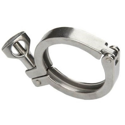 [SS-HYG-TRI-HDC-12.7-304] 0.50" OD (1/2" OD) HEAVY DUTY TRI CLAMP SS 304 (TRI-CLAMP PART 2 OF 3)