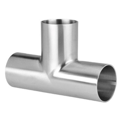 [SS-HYG-FET-101.6X2.0-304] 4.00" OD HYGIENIC FULL EQUAL TEE POLISHED 2mm THK SS 304